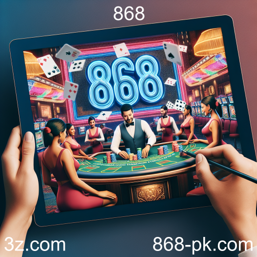 Descubra a Excitante Experiência do Live Casino no 868